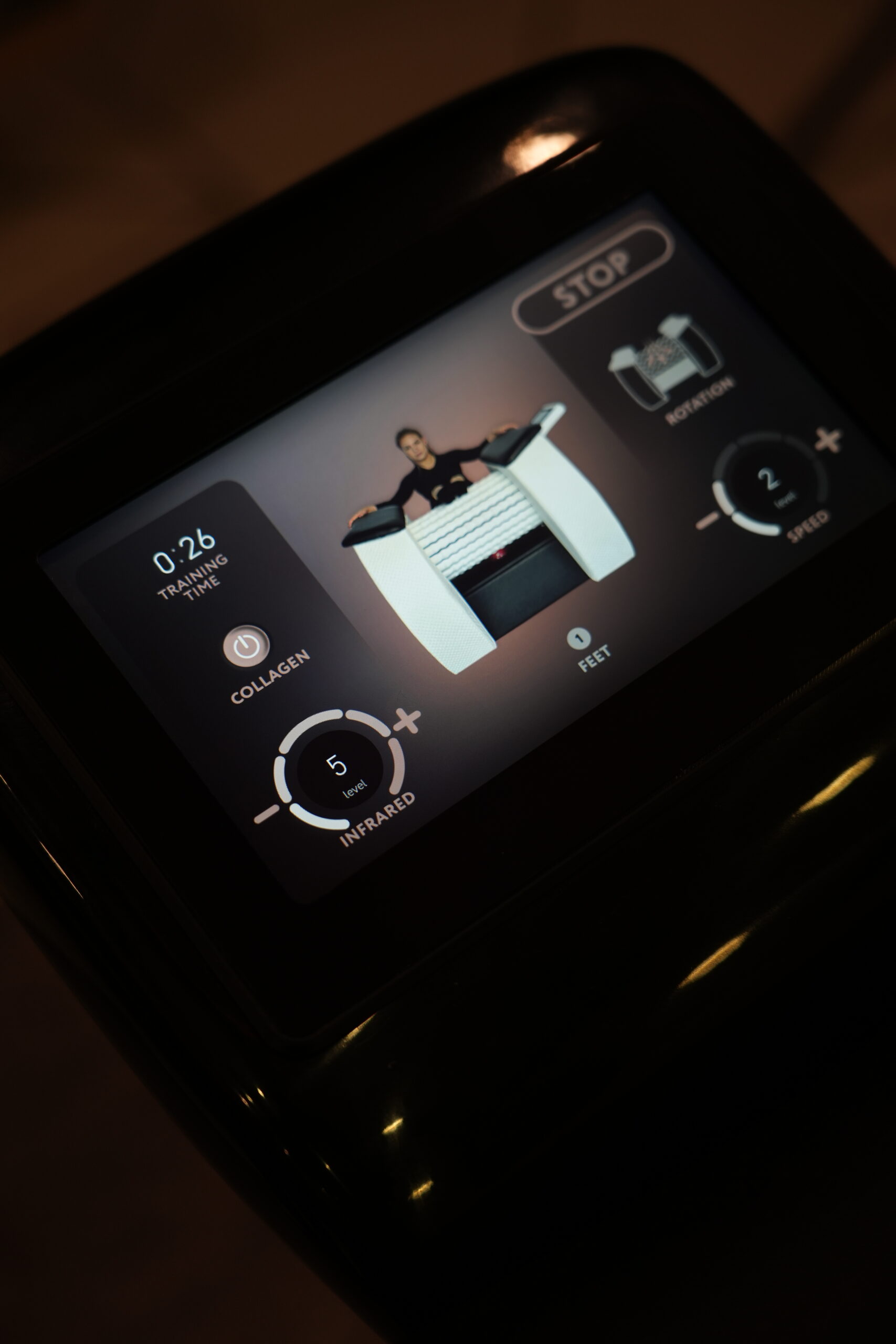 LCD touchscreen